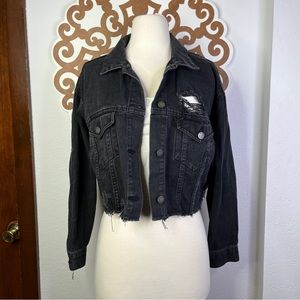 Ivy & main black jean jacket